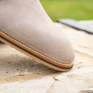 Zelli Italia Legerra Sand Goat-Skin Suede Monk-Strap (ZEL1073)-AmbrogioShoes