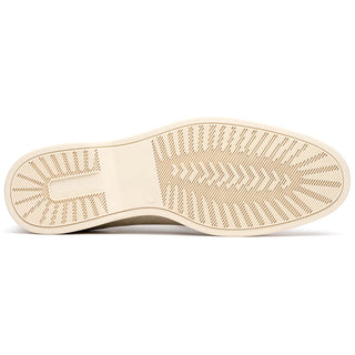 Zelli Italia Livorno Men's Shoes Bone Goat-Skin Suede Slip-On Loafer (ZEL1030)-AmbrogioShoes