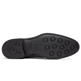 Zelli Italia Marco Men's Shoes Gray Calf-Skin Suede Chukka Boot (ZEL1067)-AmbrogioShoes