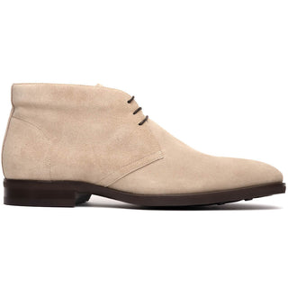 Zelli Italia Marco Men's Shoes Sand Calf-Skin Suede Chukka Boot (ZEL1067)-AmbrogioShoes