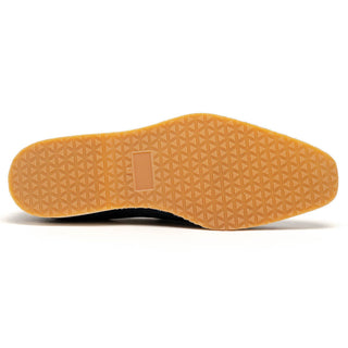 Zelli Italia Meo 3 Men's Shoes Gray Suede Goat Skin Penny Loafer (ZEL1002)-AmbrogioShoes