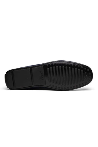 Zelli Italia Monza Navy Calf-Skin Suede Driver (ZEL1045)-AmbrogioShoes