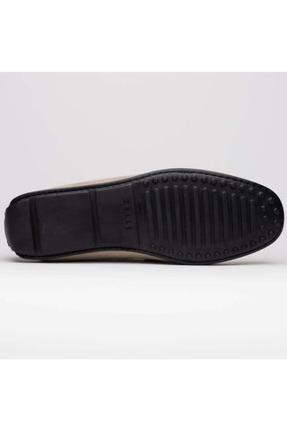 Zelli Italia Monza Sand Calf-Skin Suede & Crocodile Skin Driver (ZEL1044)-AmbrogioShoes