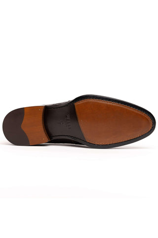 Zelli Italia Roma Cognac Crocodile Skin Penny Loafer (ZEL1003)-AmbrogioShoes