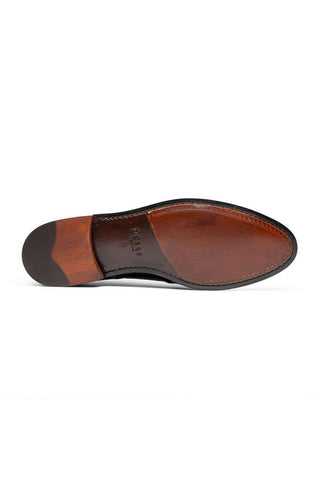 Zelli Italia Rossi Black Teju Lizard Skin Penny Loafer (ZEL1008)-AmbrogioShoes