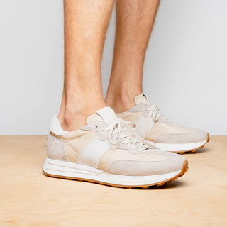 Zelli Italia Roxi Men's Shoes Taupe Suede & Calf-Skin Leather Sneaker (ZEL1078)-AmbrogioShoes