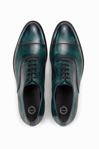 Ambrogio AMB2538 Blue 05 top upper with silver Ambrogio heel-bed foil logo