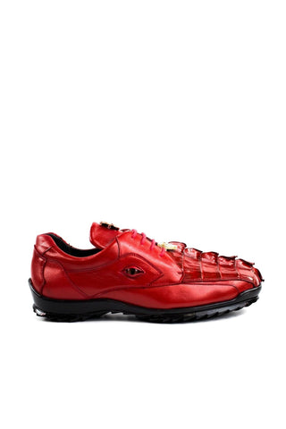 Belvedere Vasco Hornback & Leather Sneakers