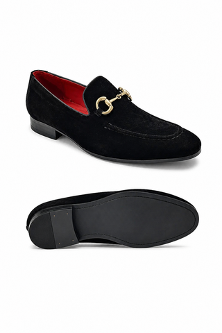 Carrucci KS308-101V Black outsole view
