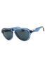 411787 - Transparent Blue/Dark Grey