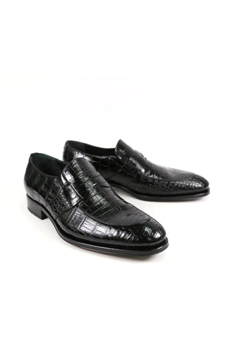 Caporicci 3321 Alligator Penny Loafer-AmbrogioShoes