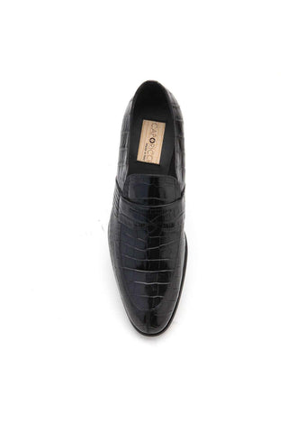 Caporicci 3321 Alligator Penny Loafer-AmbrogioShoes