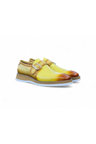 Carruci KS515-38P Patent Single Monk-Strap-AmbrogioShoes