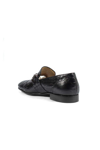 Cesare Paciotti Luxury Italian Men's Designer Shoes Magic Baby Black Struz Leather Loafers (CPM2618)-AmbrogioShoes