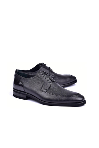 Corrente 5876 Deer Derby - Black-AmbrogioShoes