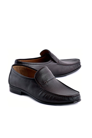 Corrente 7806 Deer Loafer - Brown-AmbrogioShoes