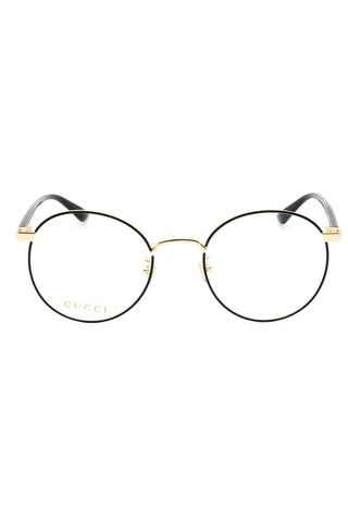 Gucci GG0297OK metal Round Unisex Eyeglasses-AmbrogioShoes