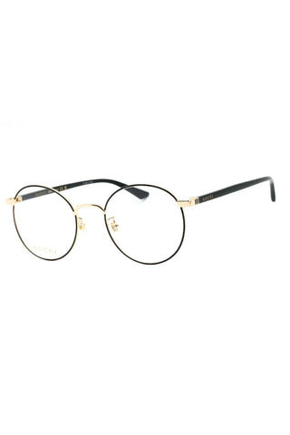 Gucci GG0297OK metal Round Unisex Eyeglasses-AmbrogioShoes
