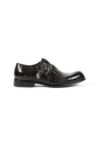 Jo Ghost 4287M Mens Shoes Exotic Lizard Skin & Calf-Skin Leather Loafers (JG5118)-AmbrogioShoes