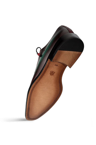 Mezlan Bretton Suede & Leather Oxford
