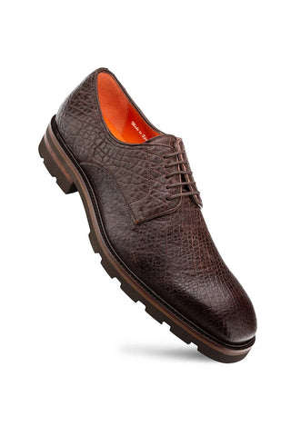 Mezlan Aspen Pebbled Leather Derby