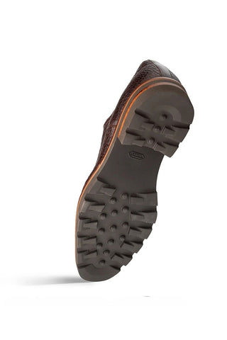 Mezlan Aspen Pebbled Leather Derby