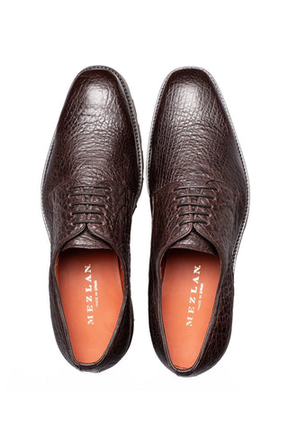 Mezlan Aspen Pebbled Leather Derby