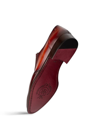 Mezlan Liberty Leather Laceless Loafer