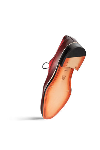 Mezlan Summit Calfskin & Suede Derby - view 3