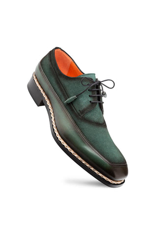 Mezlan Summit Calfskin & Suede Derby - view 7