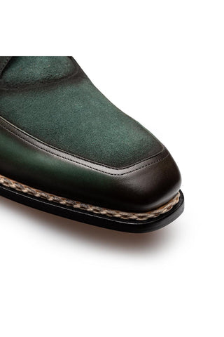Mezlan Summit Calfskin & Suede Derby - view 9