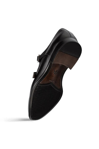 Mezlan Berkshire Leather Double Monk-Strap