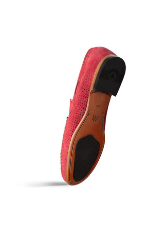 Mezlan Tarraco Perforated Suede Moccasin - view 7