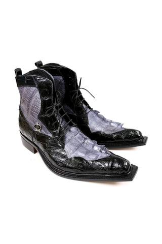 Mauri 42742-1 Exotic Baby Crocodile Skin Boots (MA4612)-AmbrogioShoes