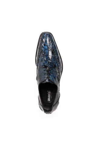 Mauri Borsieri 4717/3 Exotic Crocodile / Hornback Derby (MA5636)-AmbrogioShoes