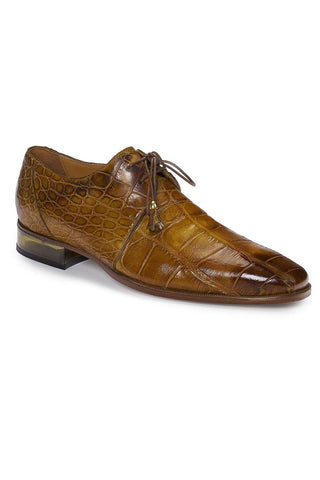 Mauri Rovere Alligator Derby-AmbrogioShoes