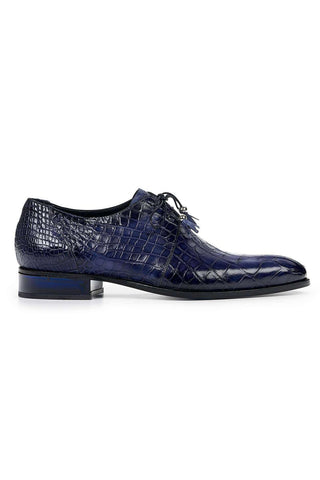 Mauri Rovere Alligator Derby-AmbrogioShoes