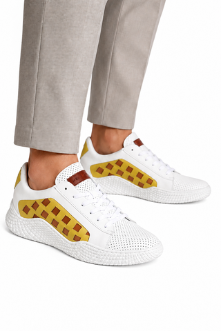 Mezlan 20605 Calf-Skin Leather Casual Sneakers (MZ3633)-AmbrogioShoes