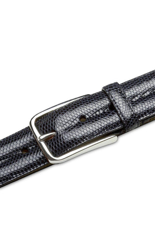 Mezlan AO11530 Men's Exotic Lizard Skin Belt (MZB1243)-AmbrogioShoes