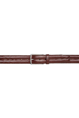 Mezlan AO11530 Men's Exotic Lizard Skin Belt (MZB1243)-AmbrogioShoes