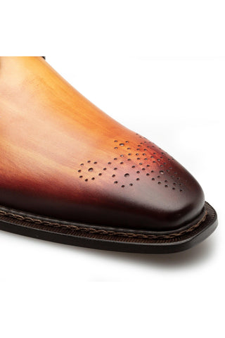 Mezlan Principe 20842 Calf-Skin Patina Leather Derby (MZ3684)-AmbrogioShoes