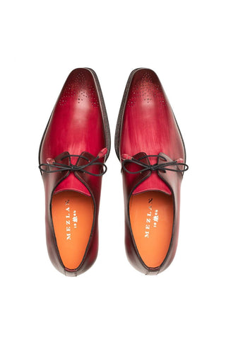 Mezlan Principe 20842 Calf-Skin Patina Leather Derby (MZ3684)-AmbrogioShoes