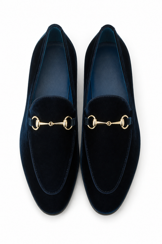 Carrucci KS308-101V Navy outsole view