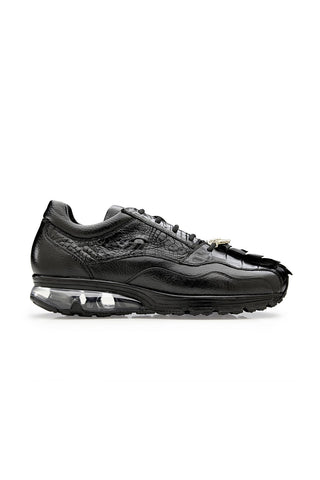 Belvedere Rex Crocodile & Leather Sneaker