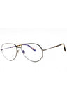 008 - Shiny gunmetal/Clear/Blue-light block lens