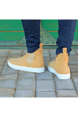 Ambrogio Sand Lux Suede Chelsea Sneakers (AMB1849)-AmbrogioShoes