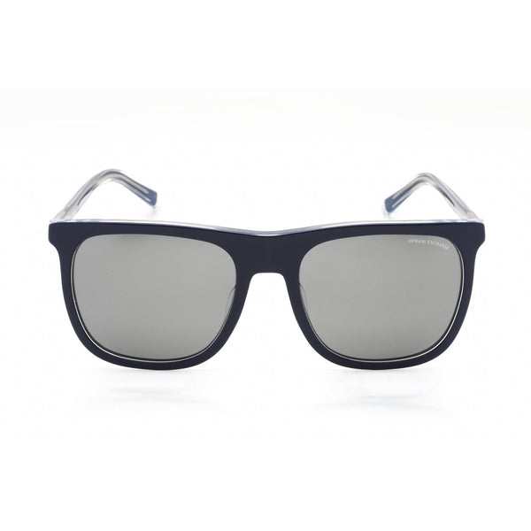 Armani Exchange AX4102SF Sunglasses Blue/Silver Grey-AmbrogioShoes