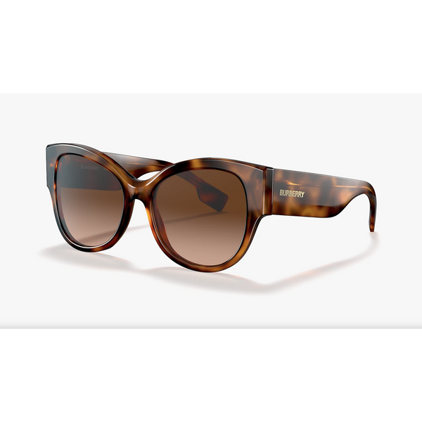 Burberry BE4294 Sunglasses Light Havana / Brown Gradient-AmbrogioShoes