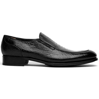 Caporicci 3324 Men's Shoes Exotic Ostrich Skin & Peccary Slip-On Loafers (CAP2004)-AmbrogioShoes