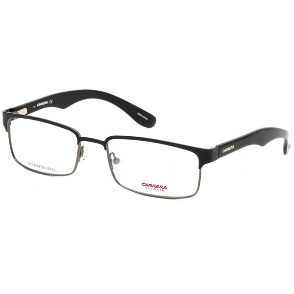 Carrera Ca 6606 Eyeglasses Black / Dark Ruthenium / Clear Lens-AmbrogioShoes